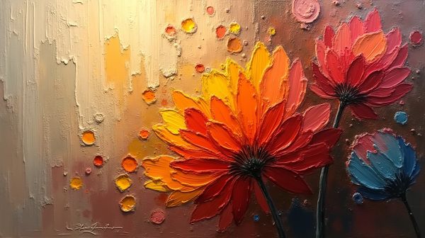 Pourquoi le détail des tableaux à l'huile moderne fascine tant