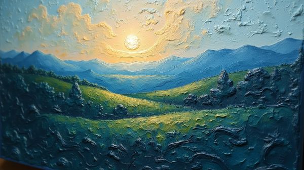 Pourquoi le détail des tableaux à l'huile moderne fascine tant